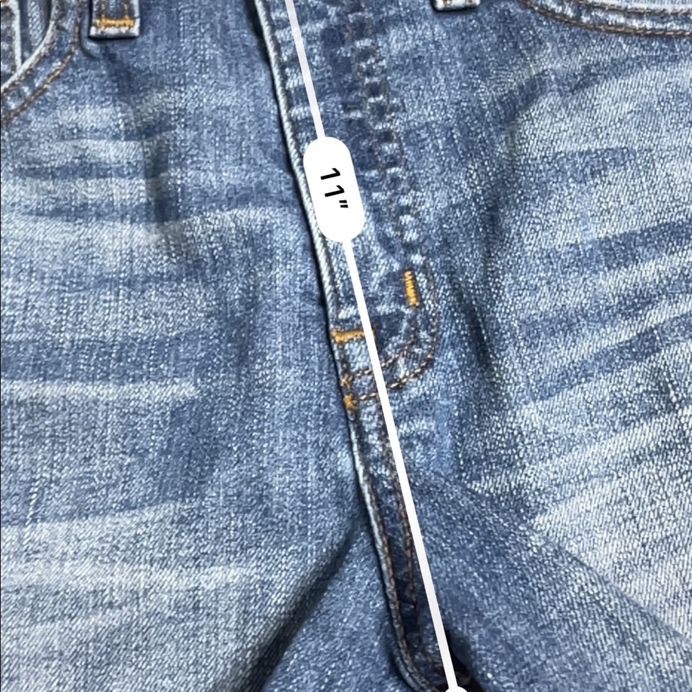 J. Crew high rise denim shorts size 25 - Picture 6 of 7